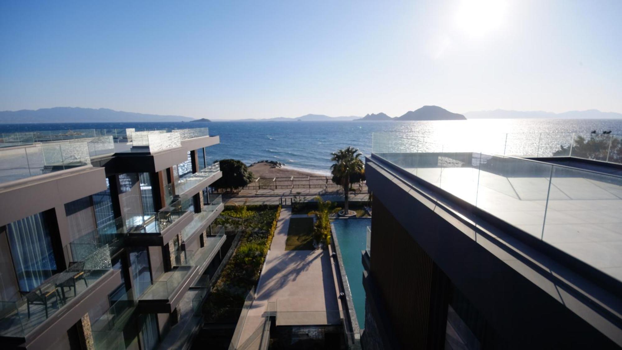 Bodrum Ada Apart Otel Turgutreis Muğla Esterno foto