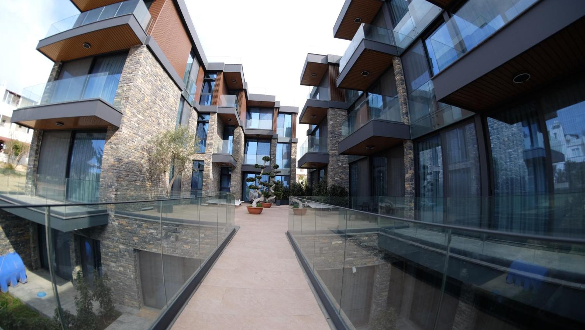 Bodrum Ada Apart Otel Turgutreis Muğla Esterno foto