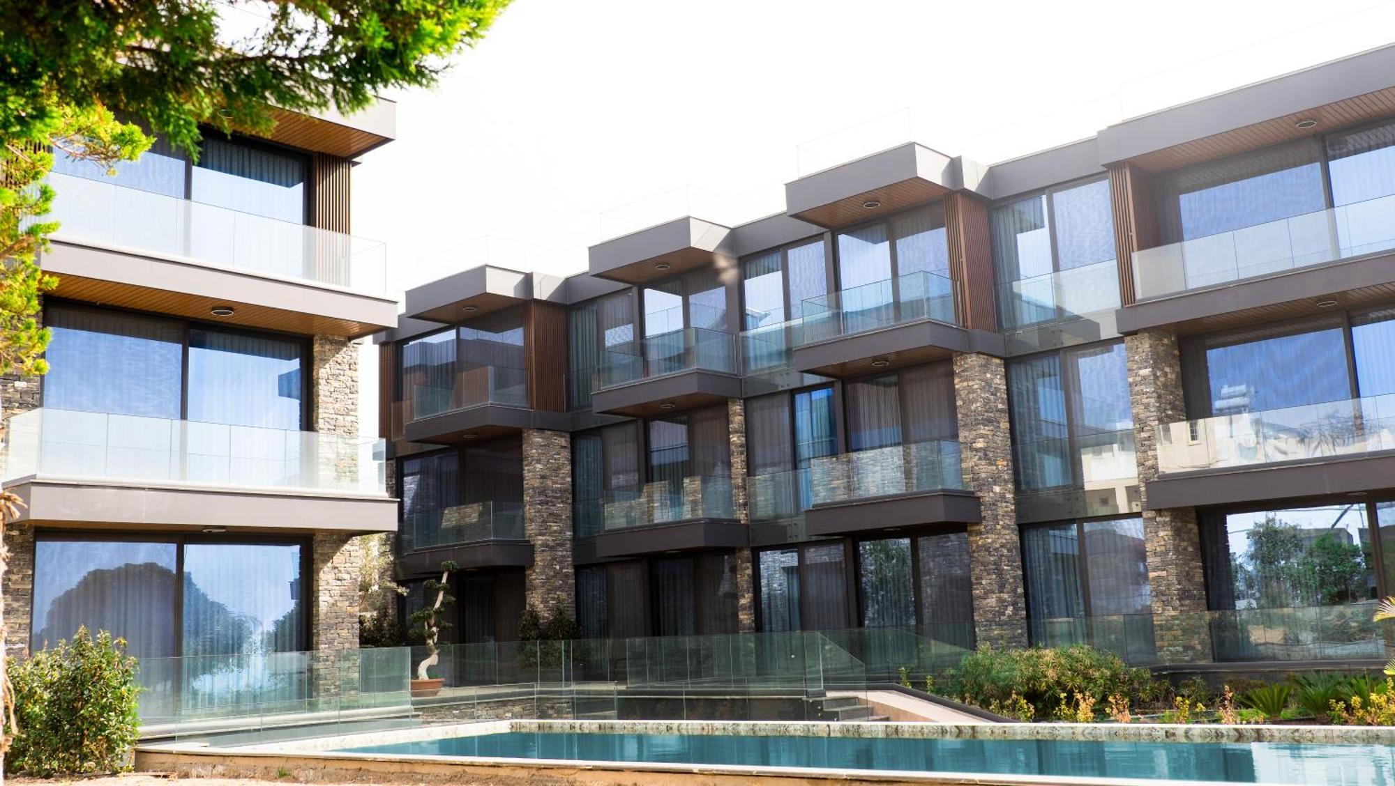 Bodrum Ada Apart Otel Turgutreis Muğla Esterno foto