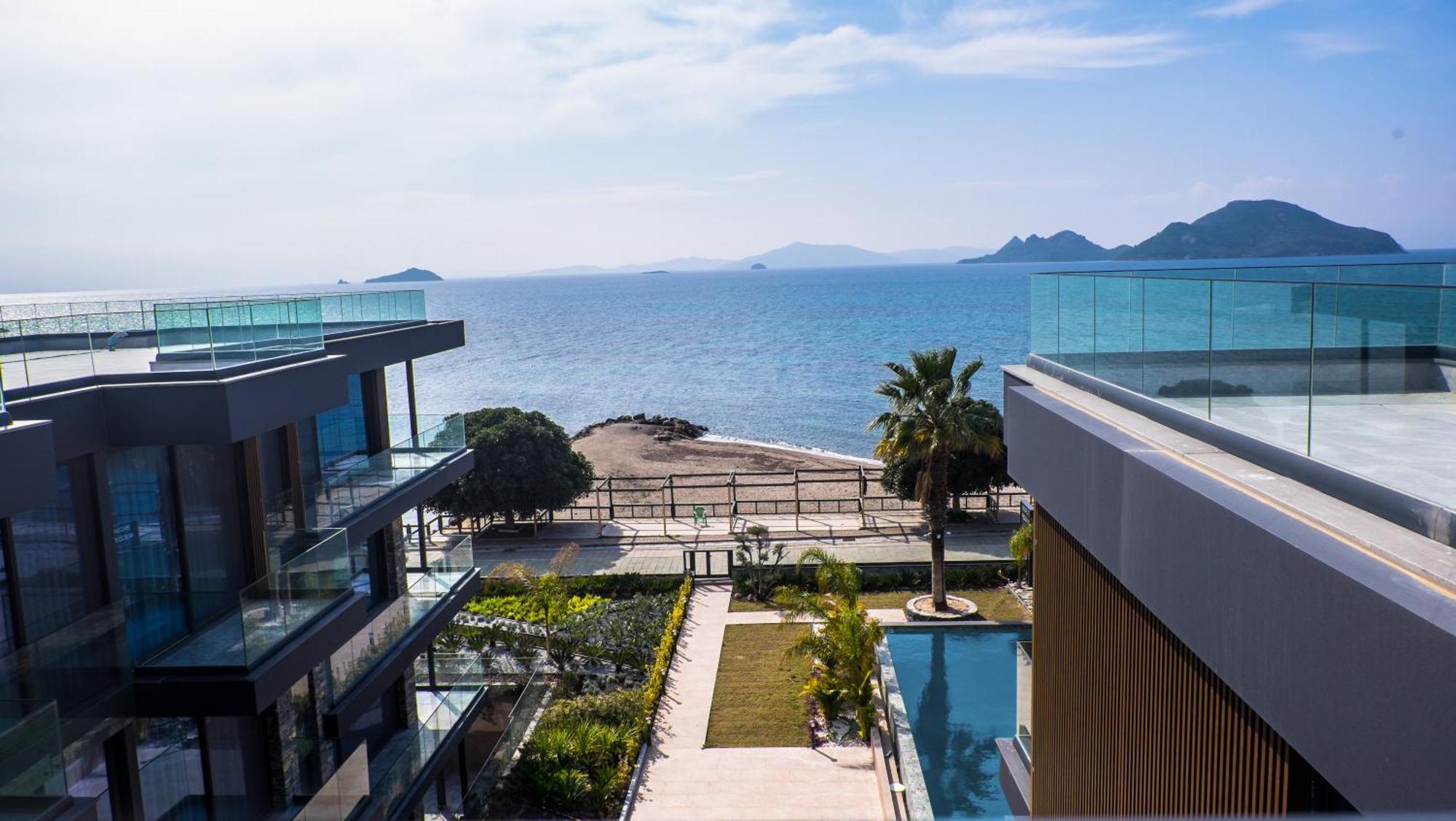 Bodrum Ada Apart Otel Turgutreis Muğla Esterno foto